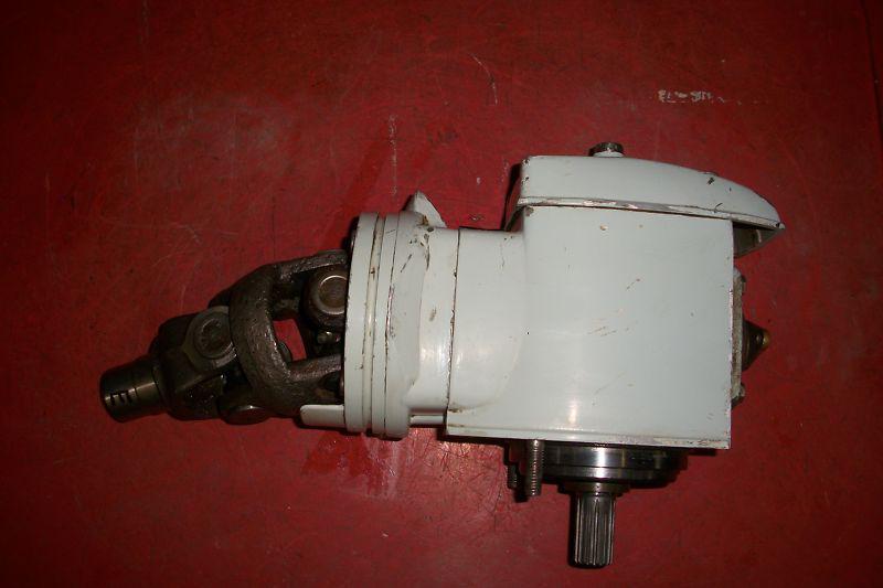 Volvo penta upper gear box transmission 270-280 single bolt  10 spline tag e