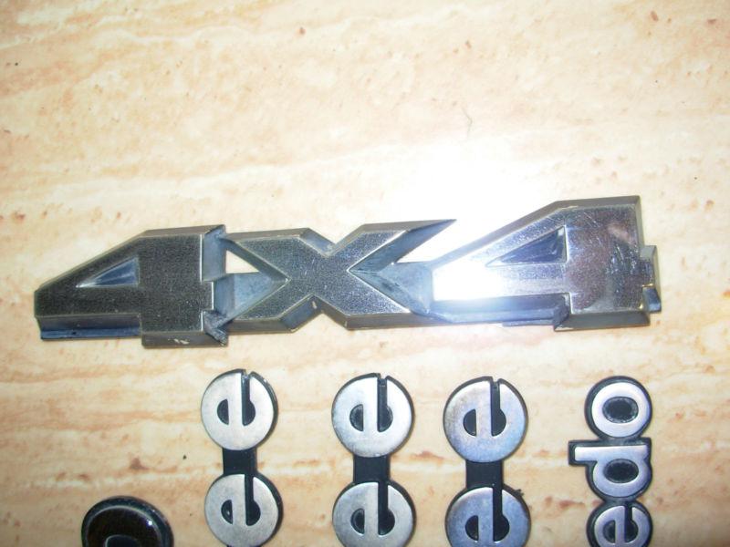 JEEP CHEROKEE LAREDO 8 Piece Chrome Plastic Metal Emblem Badge Decal Logo Symbol, US $18.99, image 4