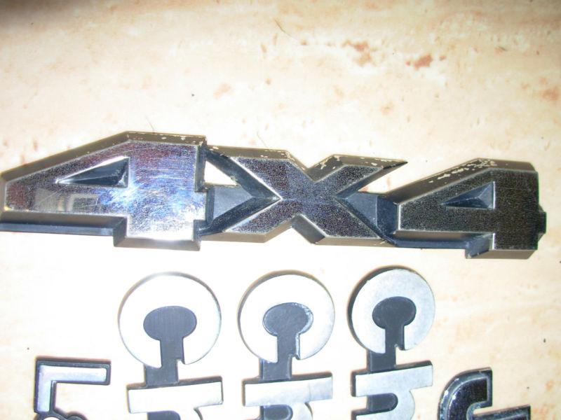 JEEP CHEROKEE LAREDO 8 Piece Chrome Plastic Metal Emblem Badge Decal Logo Symbol, US $18.99, image 5