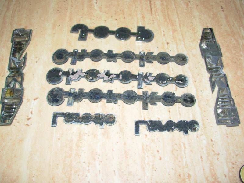 JEEP CHEROKEE LAREDO 8 Piece Chrome Plastic Metal Emblem Badge Decal Logo Symbol, US $18.99, image 9