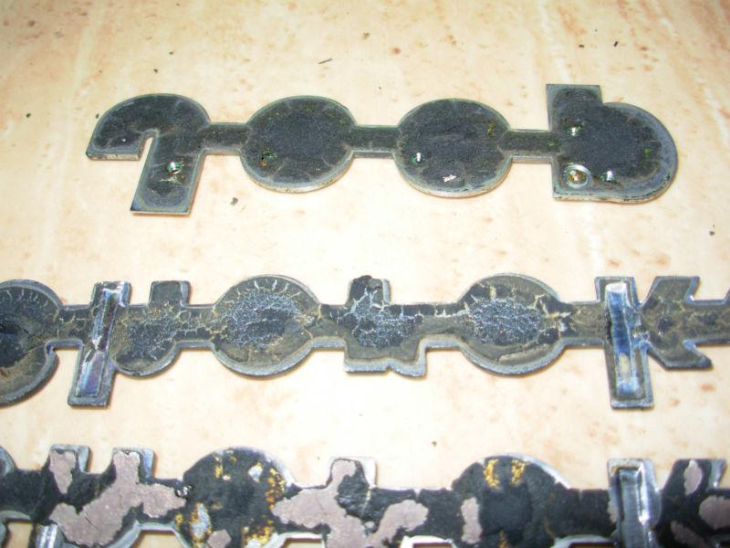 JEEP CHEROKEE LAREDO 8 Piece Chrome Plastic Metal Emblem Badge Decal Logo Symbol, US $18.99, image 10