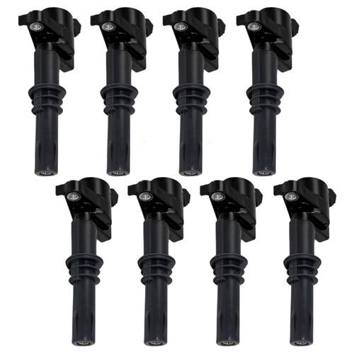 New 8 piece set ignition spark plug coil lincoln mercury ford suv pickup truck