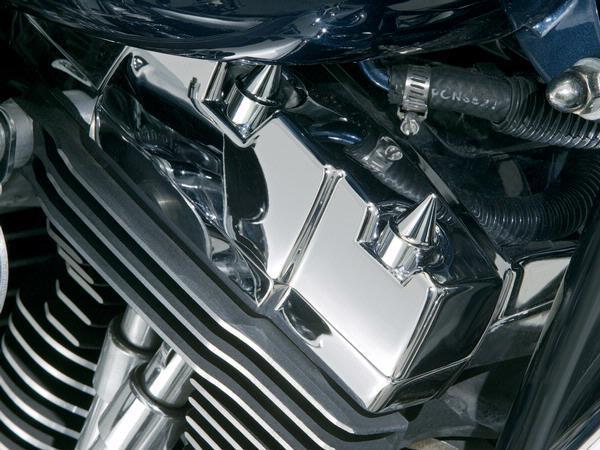 Kuryakyn stiletto rocker box bolt cover engine (set of 4) - 8144 tr