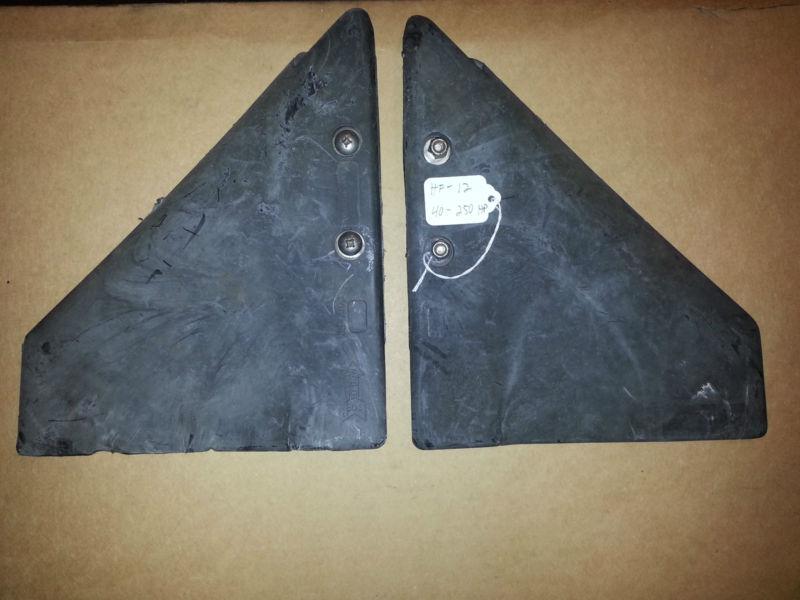 Outboard  sterndrive whale tale, hydrofoil stabilizer fin for 40 to 200 hp hf-12