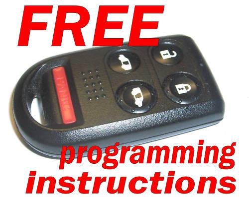 Oem 2005-2010 honda odyssey keyless remote entry transmitter fcc oucg8d-399ha