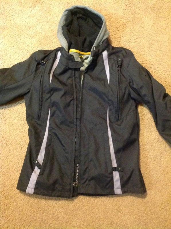Scorpion jazmin motorcycle jacket black size womens-medium