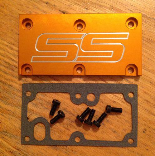 Ss lt1 tpi throttle body cover plate camaro z28 slp orange