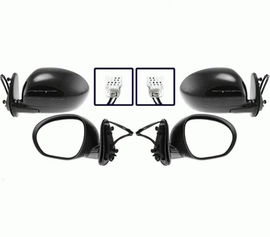 New pair of side mirrors lh/rh 2009-2010 nissan cube power heated paint to match