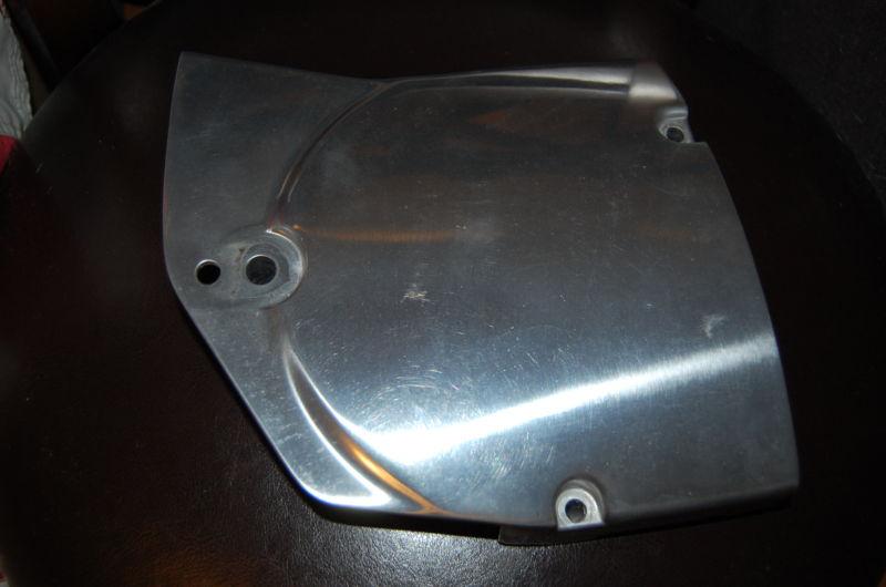 Harley 04 up xl sportster aluminum sprocket cover; cast 34910-04