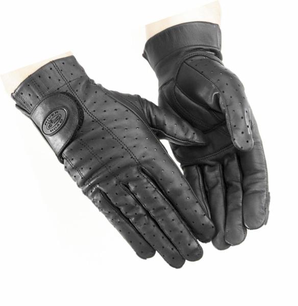 River road womens tucson leather motorcycle gloves black extra large xl