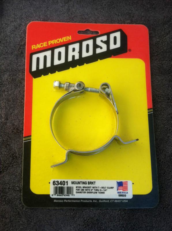 Find Moroso Mounting Bracket Overflow Tank Clamp Mount 3" Steel in