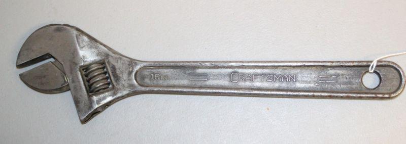 CRAFTSMAN ADJUSTABLE WRENCH 16 IN., US $9.99, image 2