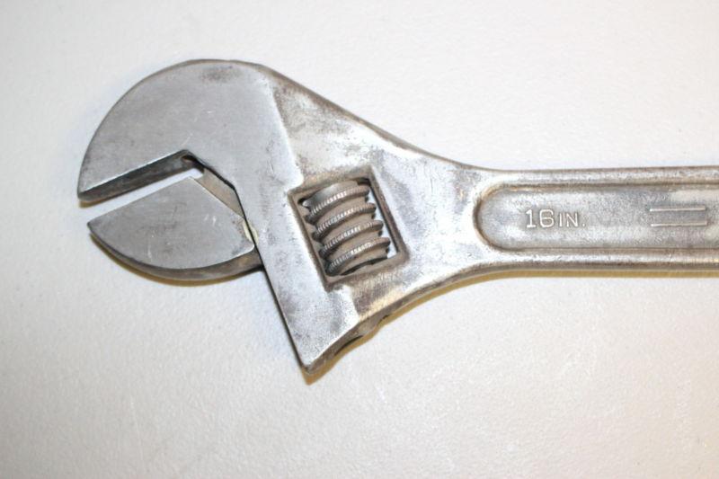 CRAFTSMAN ADJUSTABLE WRENCH 16 IN., US $9.99, image 3