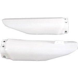 Ufo white fork guards fits yamaha yz 250 450 f 2010-2012 ya04814-046