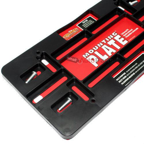 Find Plastic License Plate Mounting Plate Bracket & Fastener Bolts for