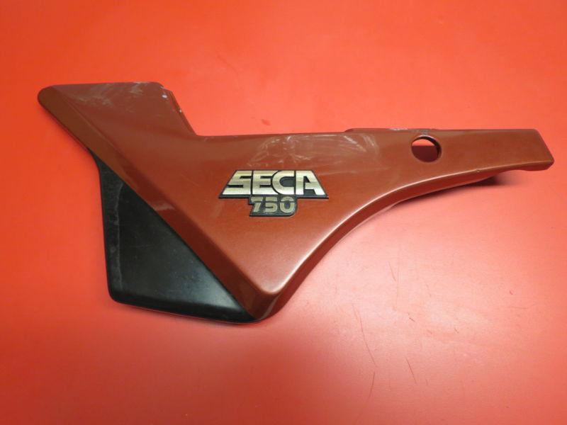 81-83 yamaha xj750 xj750rj seca left side cover sidecover