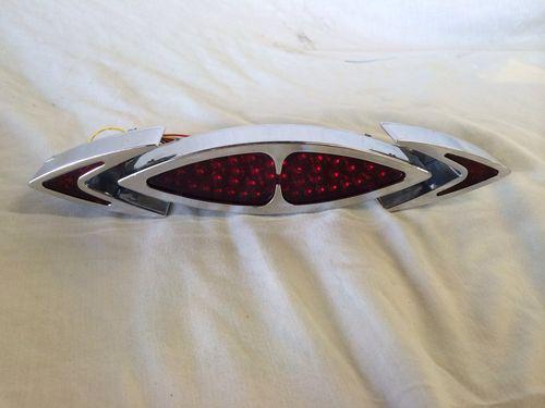 Motorcycle hot rod tail light turn signal