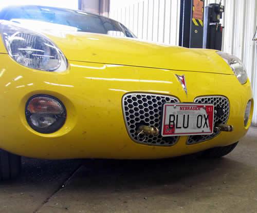 Blue ox bx3232 base plate f/pontiac solstice 07