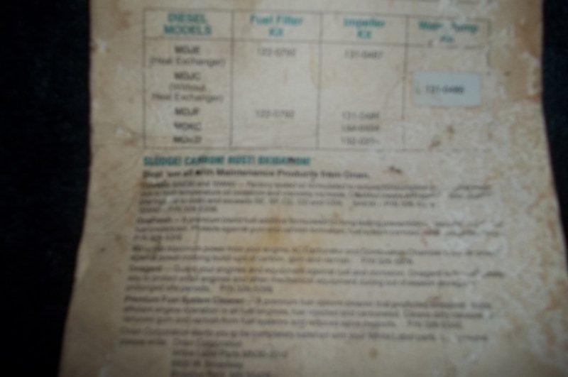 ONAN IMPELLER KIT 131-0488, US $39.00, image 4