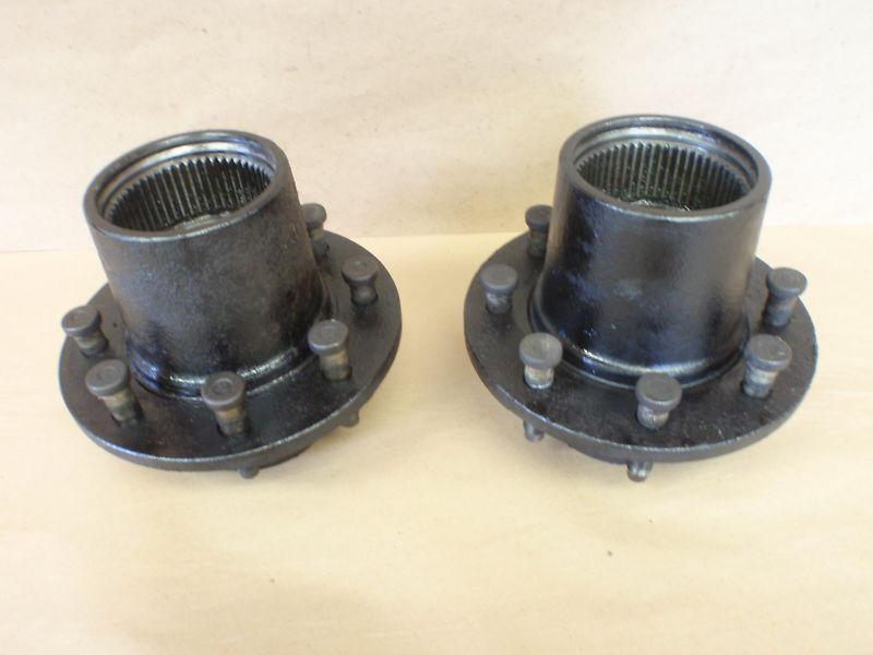 Find 2 SRW HUBS FORD F350 DANA 60 FRONT SINGLE WHEEL HUB DUALLY