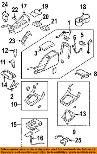 Subaru oem 35185ac010 center console-bulb