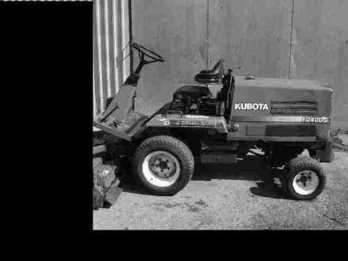 Kubota f2400 f 2400 tractor parts manual 240 pages!