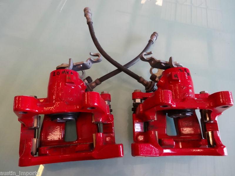 Find MK6 VW GTI GLI 2.0T TSI REAR BRAKE CALIPERS CARRIERS CALIPER PAIR