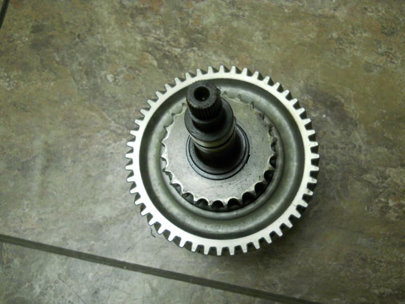 Porsche 911 intermediate shaft with gear #9011052351r