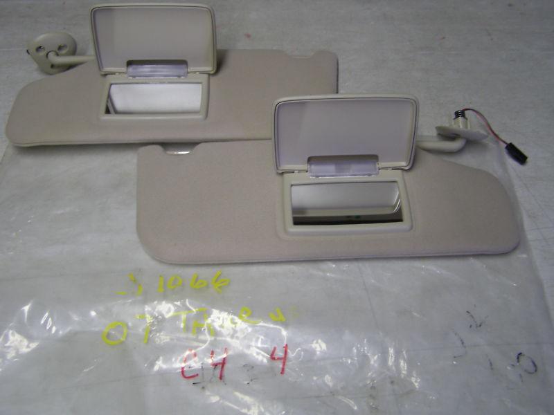 Buy 2006 FORD FUSION SUN VISORS SUNVISORS TAN CLOTH OEM in Northeast PA