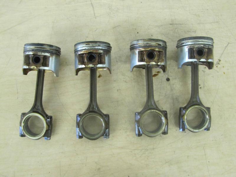 92-95 honda civic dx lx del sol s d15b7 non vtec sohc set of 4 pistons