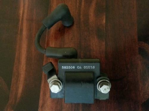 1985 85 86 87johnson evinrude 25hp coil pack & wire / ignition coil omc 