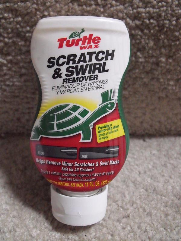 *nwt*turtle wax scratch & swirl remover 11 fl. oz btl.