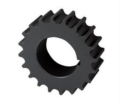 Moroso pulley vacuum pump radius tooth 24 tooth billet alum black 8mm tooth
