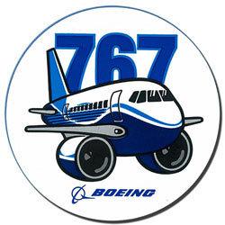 Boeing 767 pudgy sticker   ----free shipping