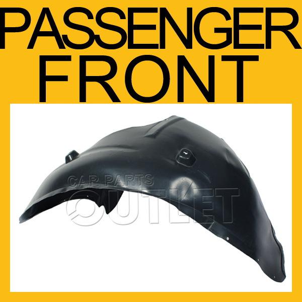 06-08 magnum 300 charger front fender ch1251128 new splash shield plastic right