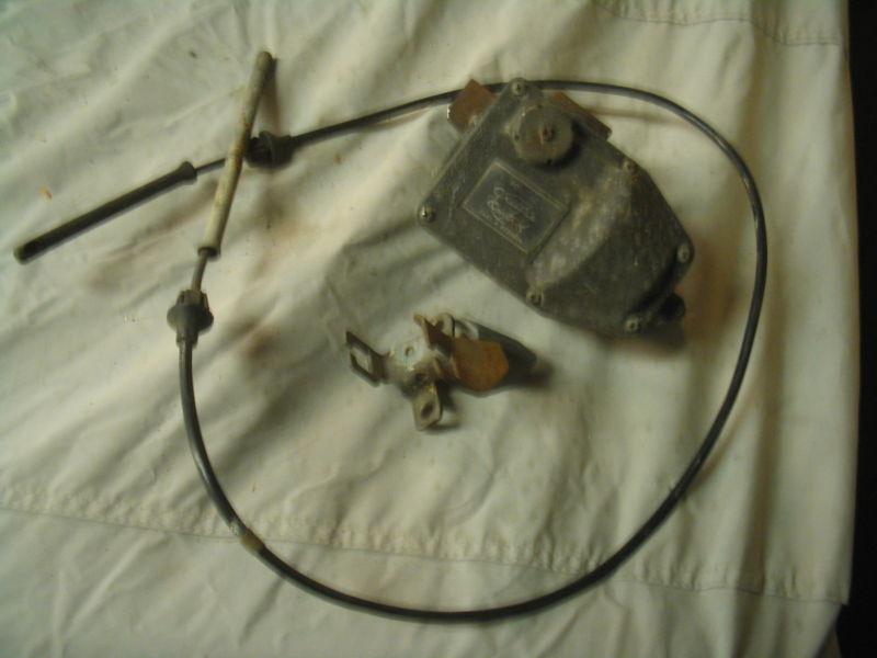 1971 1972 pontiac gm cruise control transducer cable accelerator cable bracket 