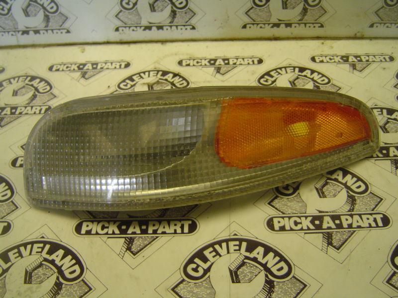 97-04 chevrolet c5 corvette ls1 ls6 oem lh driver front turn signal light lamp