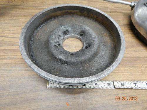harley panhead left side brake drum cover shoes stock wide glide assy hydra glid, US $349.99, image 3