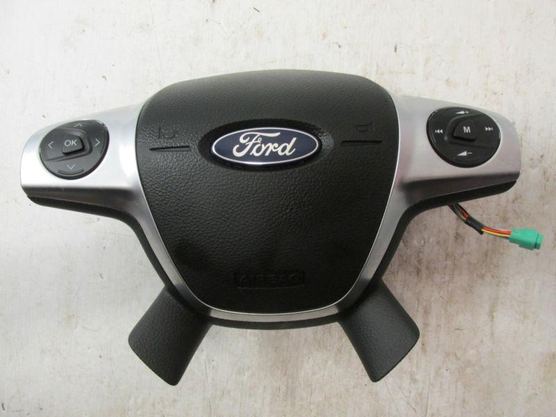 Ford focus 12 13 airbag  air bag driver left wheel 2012 2013 black clockspring