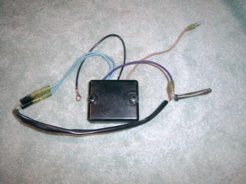 Mercury 60hp outboard oil warning module 1992 model