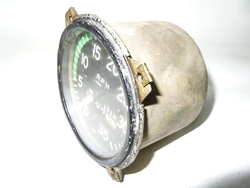 Find AC Aircraft vintage piston engine RPM indicator gauge 450728 ...