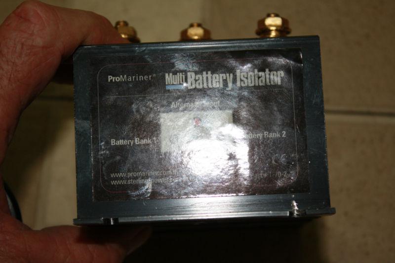 Promariner multi battery isolator part # 1-70-2