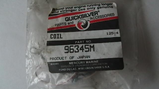 NOS PULSER COIL ASS'Y 96345M NEW Outboard YAMAHA Mercury Mariner     , US $50.00, image 3