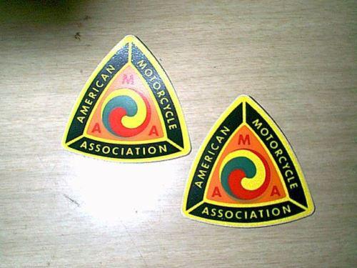 Nos vintage ama harley davidson motorcycle decals