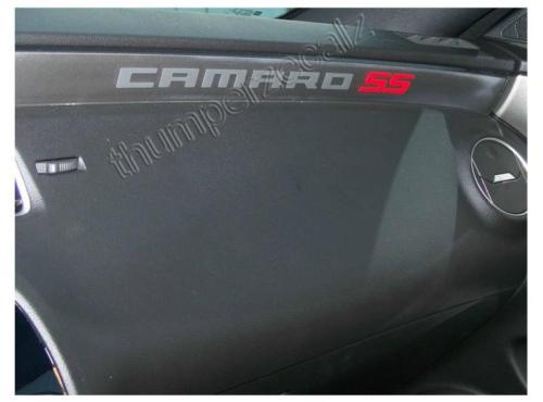 2010-2011-2012-2013 chevrolet camaro lg dash decal ss or rs-u pick color