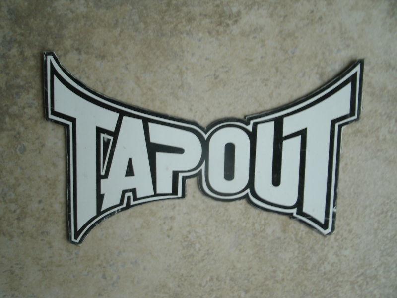 Tapout sticker decal 5 1/2"