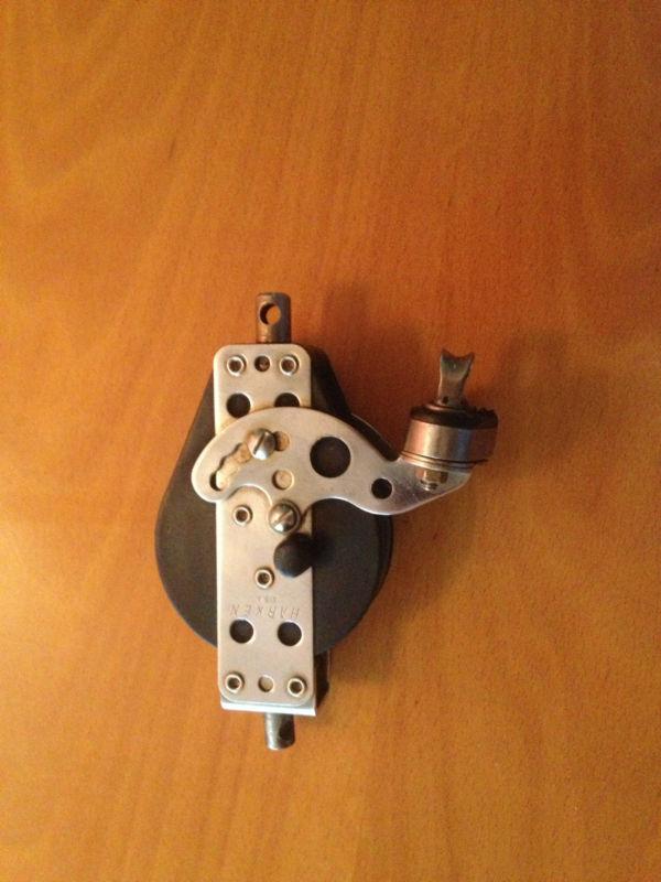 Harken midrange hexaratchet block with ss cam lock
