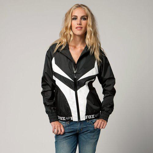 Fox racing womens visionary hooded windbreaker jacket 2013