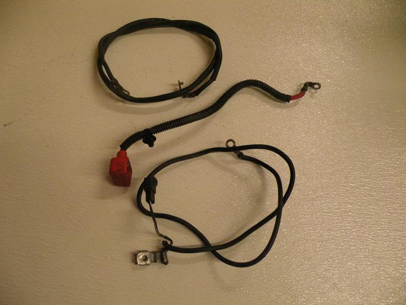 Suzuki z400 starter wire and battery cable ltz400