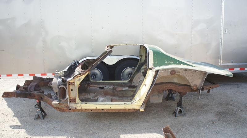 1968 chevy corvette chevrolet l79 stingray 327 c3 frame shell body